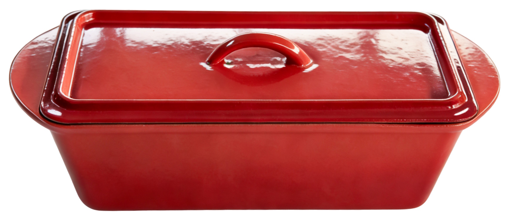 ENAMELED CAST IRON CAKE POT - 28.5CM